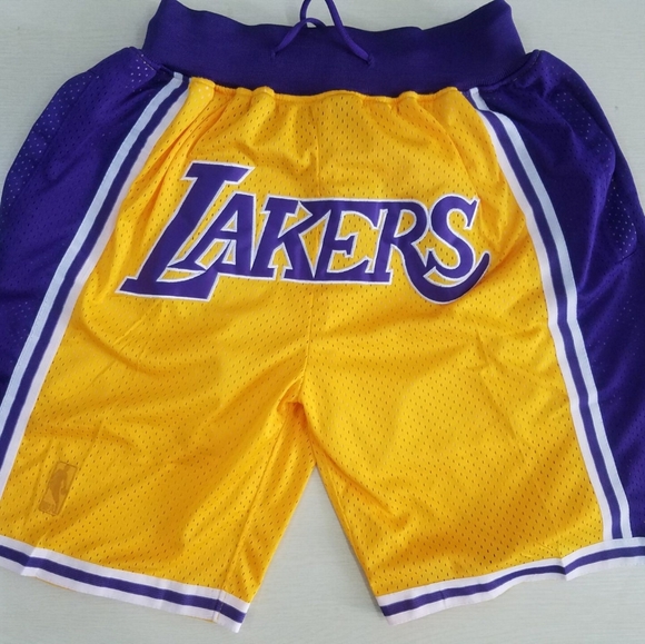showtime lakers shorts